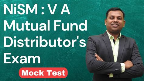 Nism Series V A Mutual Fund Distributors Exam Preparation Mock Test