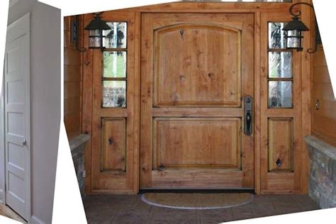 Wood Entry Doors Custom Interior French Doors Slabs For Doors In