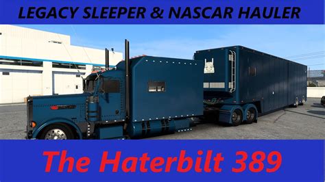 American Truck Simulator The Haterbilt 389 Pete YouTube