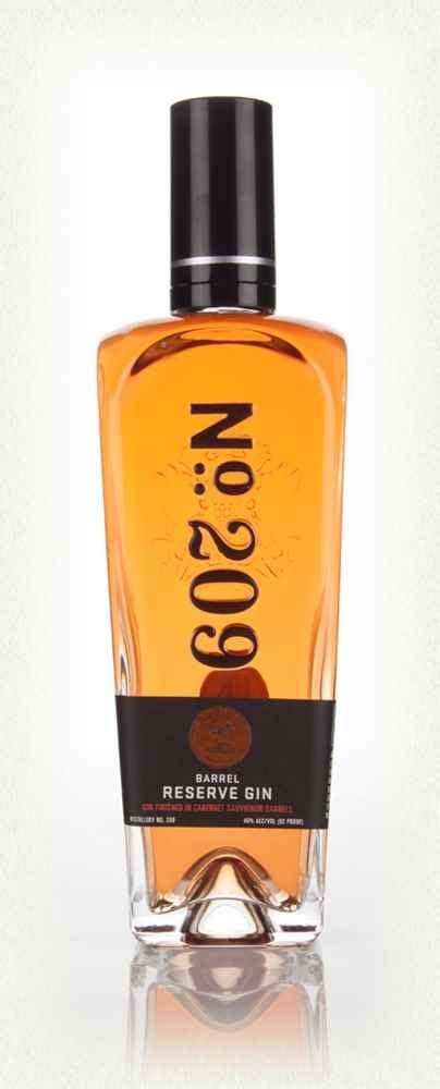 No 209 Barrel Reserve Gin Cabernet Sauvignon Cask Finish 70cl Gin