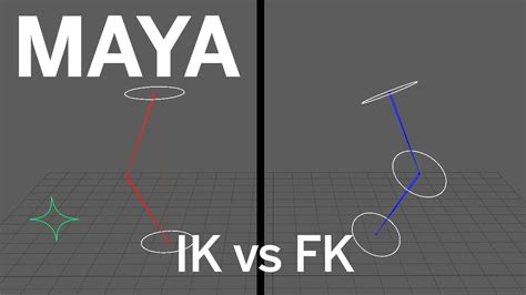 Maya What Is Ik Vs Fk Rig Youtube