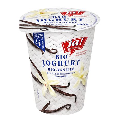 Ja Natürlich Vanille Fruchtjoghurt BILLA Online Shop