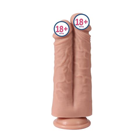 Anthony Double Yumuşak Dokulu Çiftli Realistik Dildo Erox Sex Shop