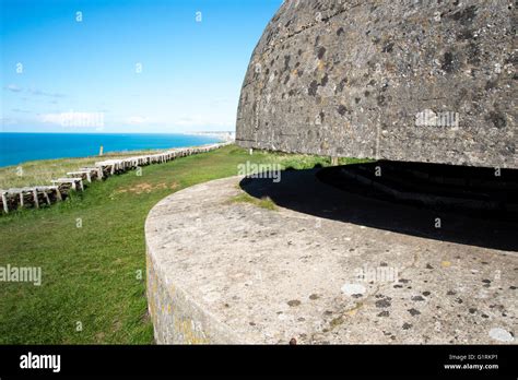 Fecamp German Ww2 Observation Post Bunker Overlooking Coastline