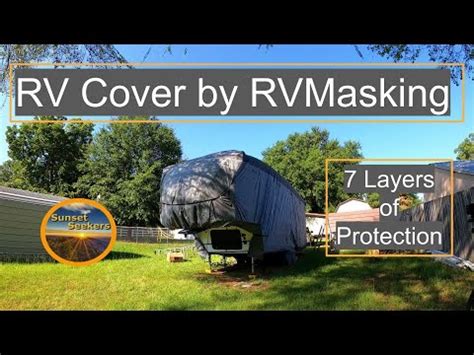 Best RV Cover RVMasking RV Cover For 5th Wheel YouTube