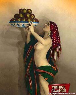 Retro Nude Vintage Color Tints Chicks Enjo XXX Dessert Picture 6