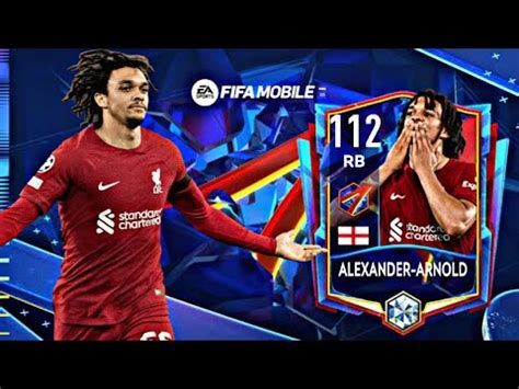 AMAZING RB 112 RATED ALEXANDER ARNOLD GAMEPLAY REVIEW FIFA MOBILE