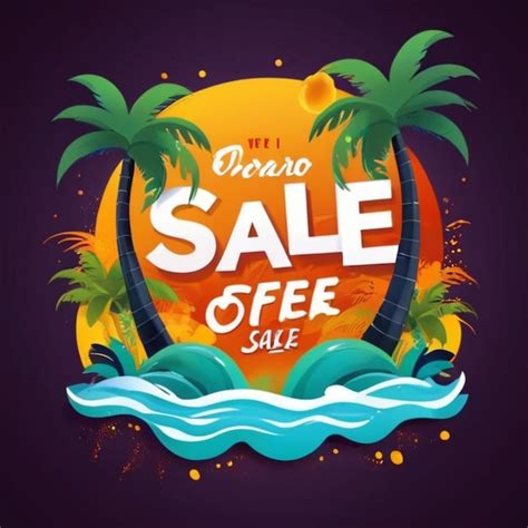 Oferta De Verano Vector Verao Ilustraci N Vectorial Gratuita Foto Premium