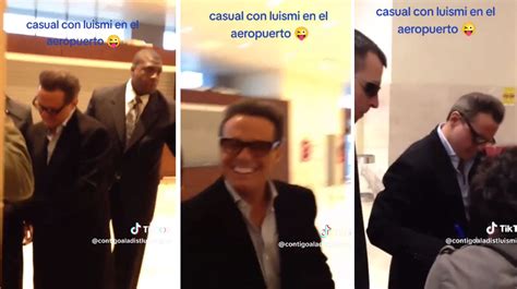 Luis Miguel Da Aut Grafos A Sus Fans En El Aeropuerto