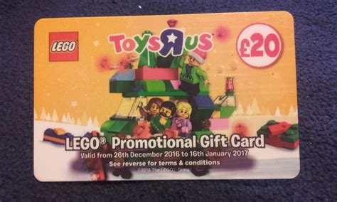 I Got This £20 Toys R Us Promo T Card Any Suggestions For What I