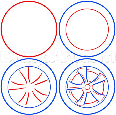 Car Wheel Drawing At Explore Collection Of Car