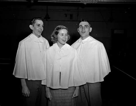 Christmas Pageant Singers Photograph Wisconsin Historical Society