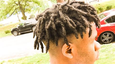 High Top Dreads Bald Fade Haircut Youtube