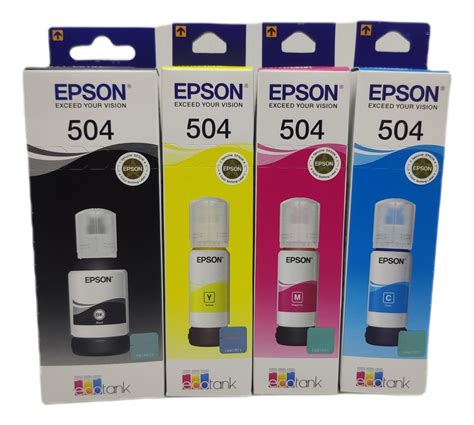 Kit Tintas T Originais Epson L L L Frete Gr Tis