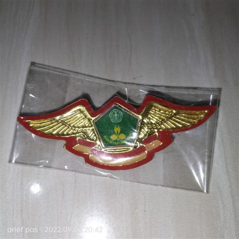 Jual Wing Saka Pin Bros Wirakartika Dirgantara Bahari Kencana