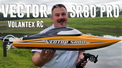 Volantex Rc Vector Sr Pro Rtr Boat Maiden Runs Unbox Youtube