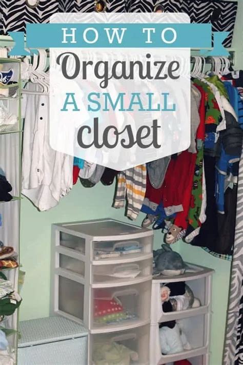 How To Organize A Small Closet Daily Mom