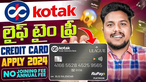 Kotak Credit Card Apply Lifetime Free Kotak Mahindra Bank