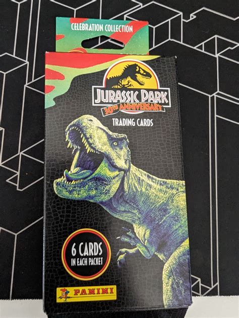 Panini Releases Jurassic Park 30th Anniversary Trading Card Set