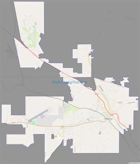 Map of Wickenburg town - Thong Thai Real