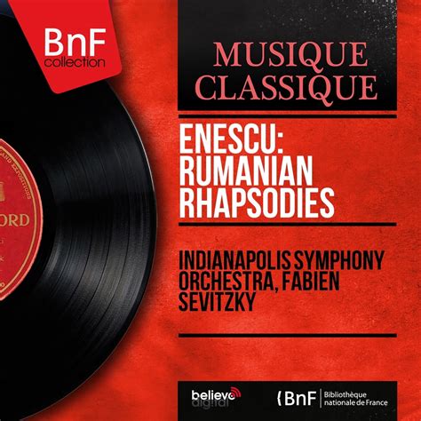 ‎enescu Rumanian Rhapsodies Mono Version Ep By Indianapolis