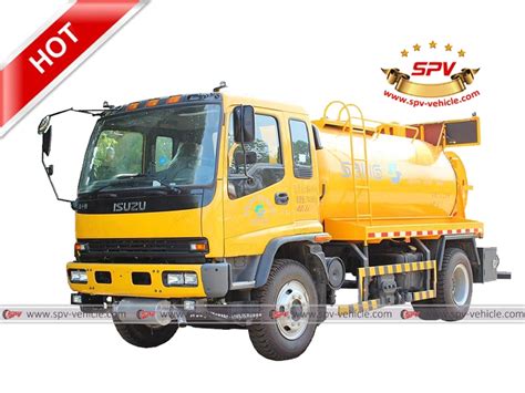 10 000 Litres ISUZU Water Jetting Truck Sewer Flushing Truck Sewer