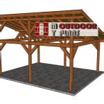 Lean To Pavilionback View Myoutdoorplans