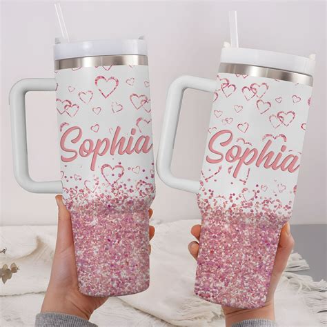 Benutzerdefinierte Name Cute Glitter Unzen Becher Geschenk F R Sie