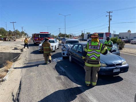 Caos En Los Cabos Incendios Y Choques Generan Emergencias