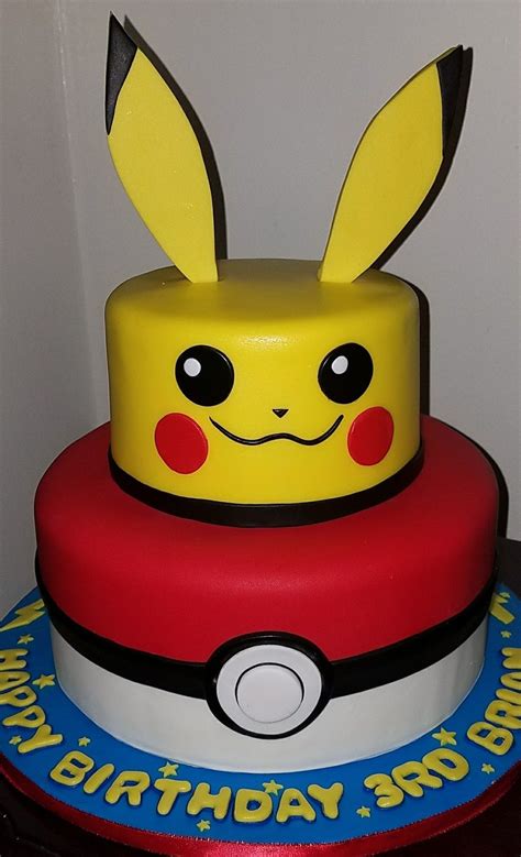 Pikachu Cake Pokemon