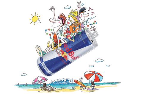 Red Bull Cartoon Commercial