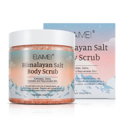 Moulis Himalayan Salt Body Scrubnatural Hydrating And