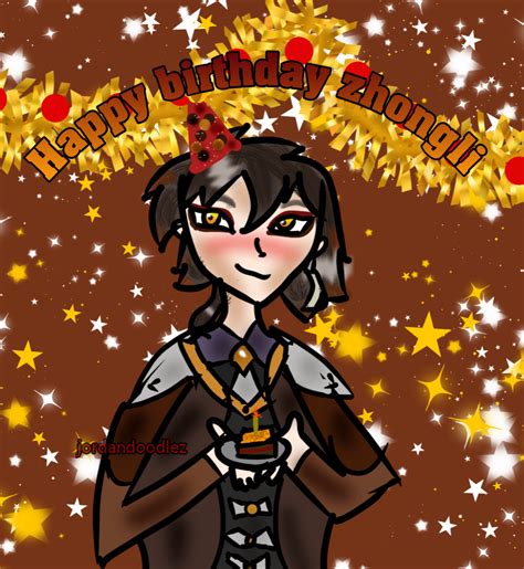 Happy Birthday Zhongli By Bungeegumbitch1025 On Deviantart