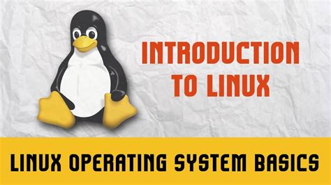 Computer Science Linux Operating System Basics Introduction To