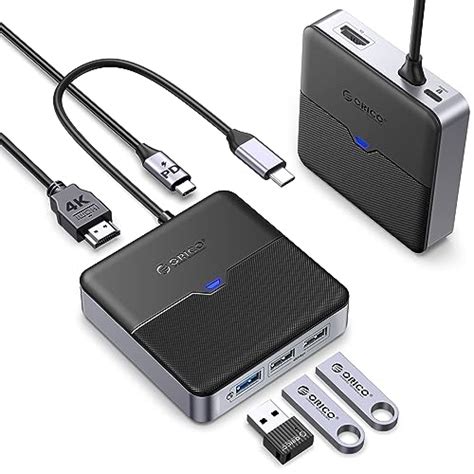 10 Meilleures Offres Orico Hub Usb C 5 En 1 Station D Accueil Avec 4k