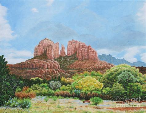 Sedona Az Painting By Mike Ivey Fine Art America