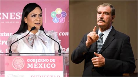 Secretaria Del Bienestar Se Lanzó Contra Vicente Fox “su Enojo Es