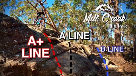 Sending The A Rock Roll Line In Mill Creek Mtb Trails May