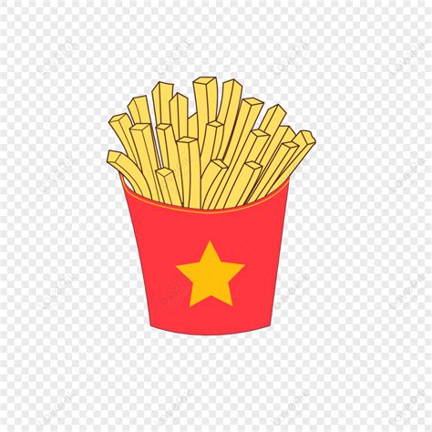 Hd Fries Mcdonalds French French Fries PNG White Transparent And