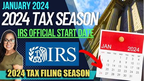 NEW 2024 TAX RETURN UPDATE JANUARY 23 IT IS OFFICIAL IRS ANNOUNCED