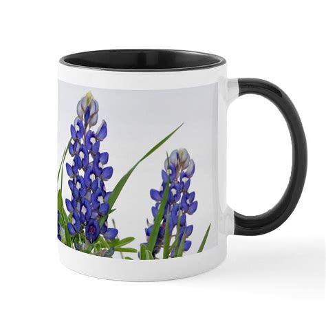 Cafepress Texas Bluebonnets Mugs 11 Oz Ceramic Mug Novelty Coffee