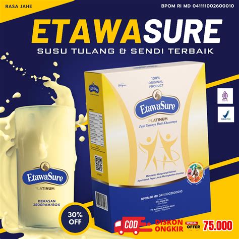 Jual Susu Etawasure Susu Kambing Etawa Bahan Herbal Alami Kemasan