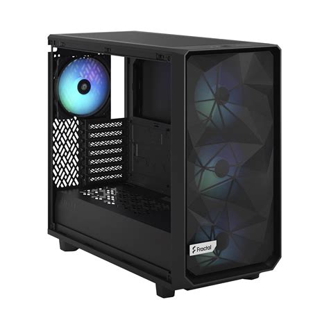 Fractal Design Meshify Lite Rgb Black Tg Light Tint Fd C Mel A