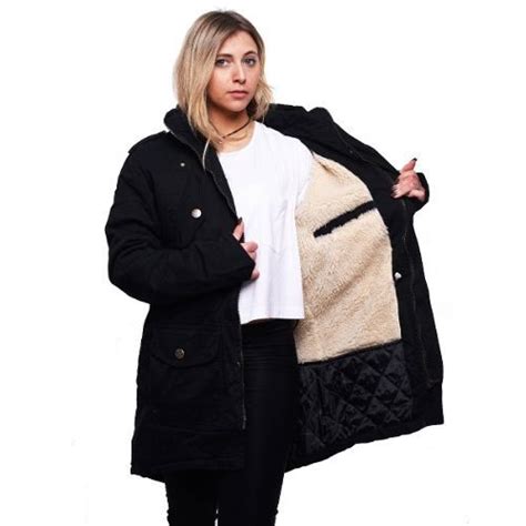 Customs Ba Camperas Mujer Parka Corderito Campera Invierno R