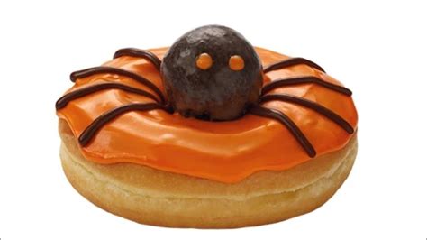 Halloween Dunking Donuts Spider Donut Taste Test Youtube