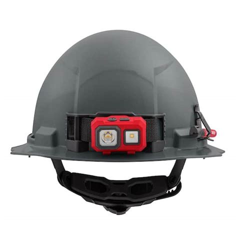 Milwaukee BOLT Gray Type 1 Class E Full Brim Non Vented Hard Hat With 6