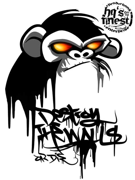 Graffiti Monkey 1.0 by Hqs-Finest on DeviantArt