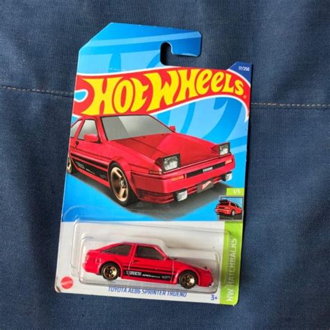 HOT WHEELS 風火輪豐田 AE86 Sprinter Trueno Red 蝦皮購物