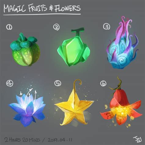 Magic Fruits Flowers Flower Games Plant Art Alien Plants