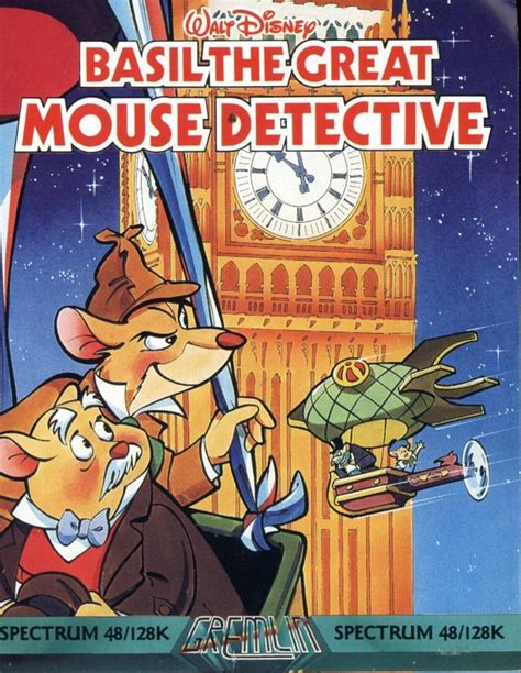 Basil The Great Mouse Detective Cover Or Packaging Material Mobygames